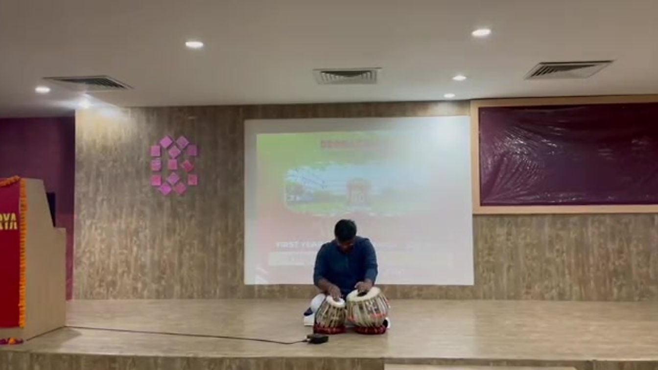 Tabla Solo Performance on The Ocassion of Orientation